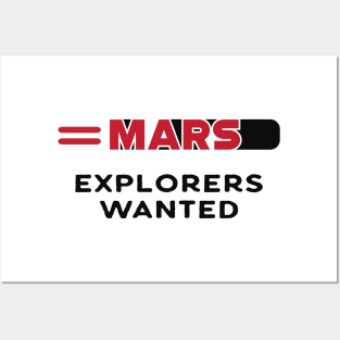 Mars explorers wanter Posters and Art